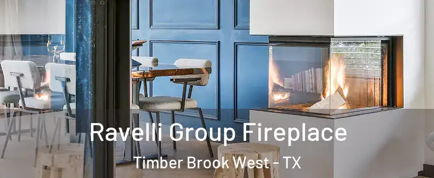 Ravelli Group Fireplace Timber Brook West - TX