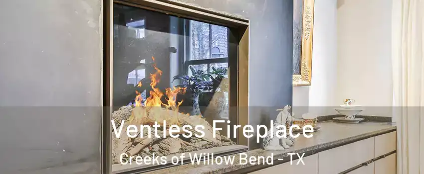 Ventless Fireplace Creeks of Willow Bend - TX