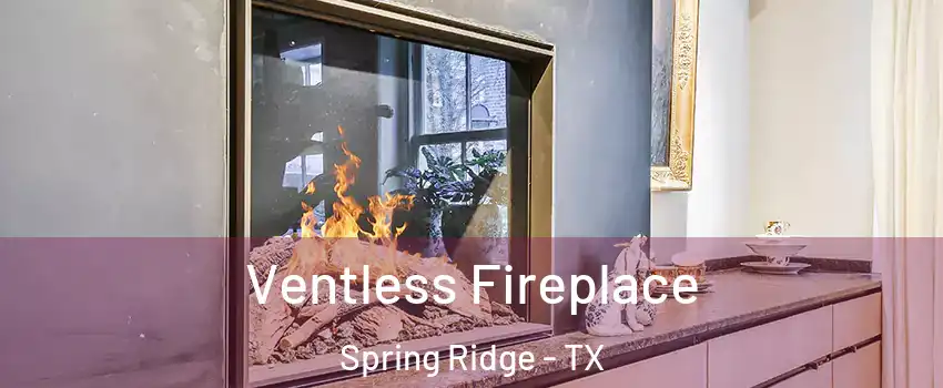 Ventless Fireplace Spring Ridge - TX