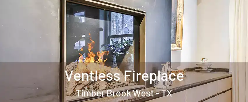Ventless Fireplace Timber Brook West - TX