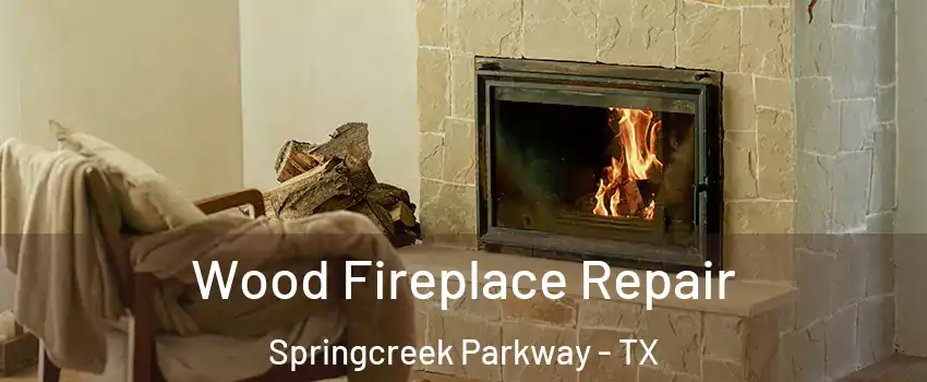 Wood Fireplace Repair Springcreek Parkway - TX